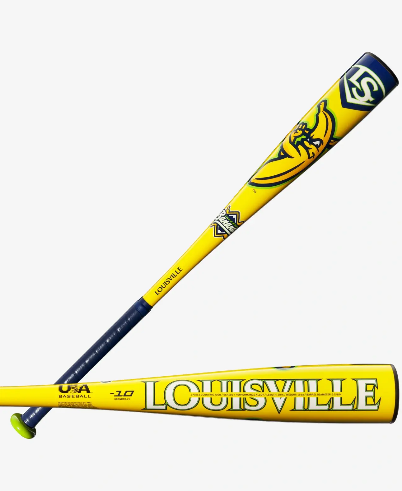 Louisville Slugger 2025 Louisville Savannah Bananas Bat -10