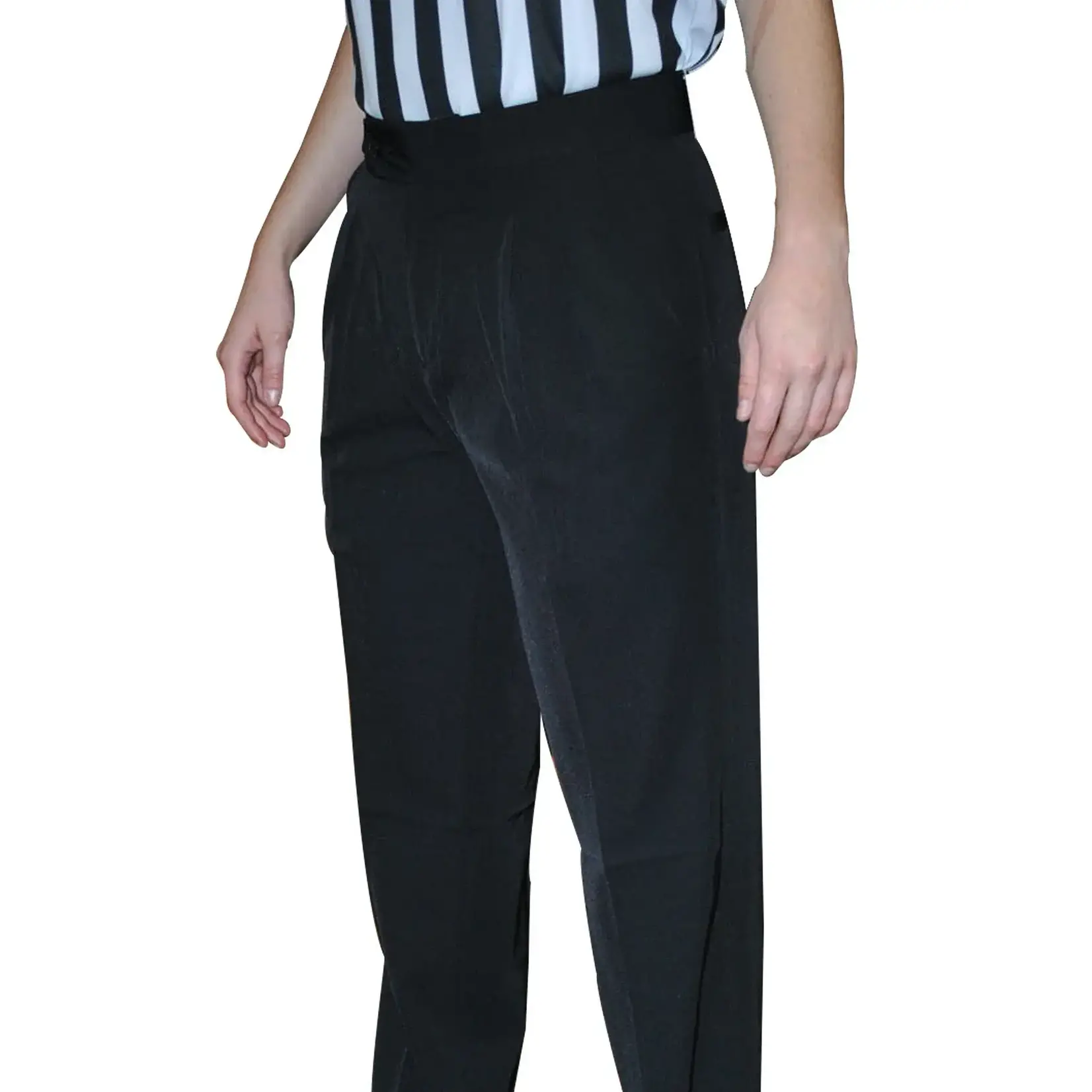 Smitty Smitty Women’s 4 Way Stretch Pleated Referee Pants w/ Slash Pockets w/ No Belt Loops