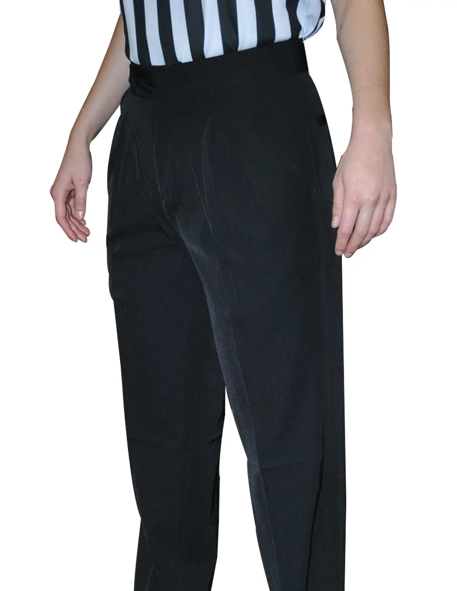 Smitty Smitty Women’s 4 Way Stretch Pleated Referee Pants w/ Slash Pockets w/ No Belt Loops
