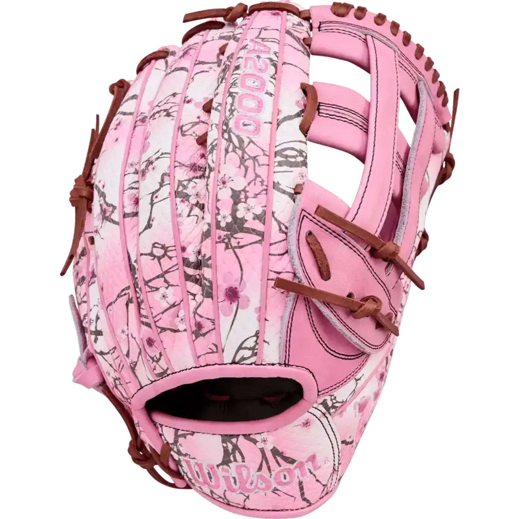 Wilson 2025 August GOTM A2000 1799 12.75" M.J. Melendez Cherry Blossom Outfield Glove