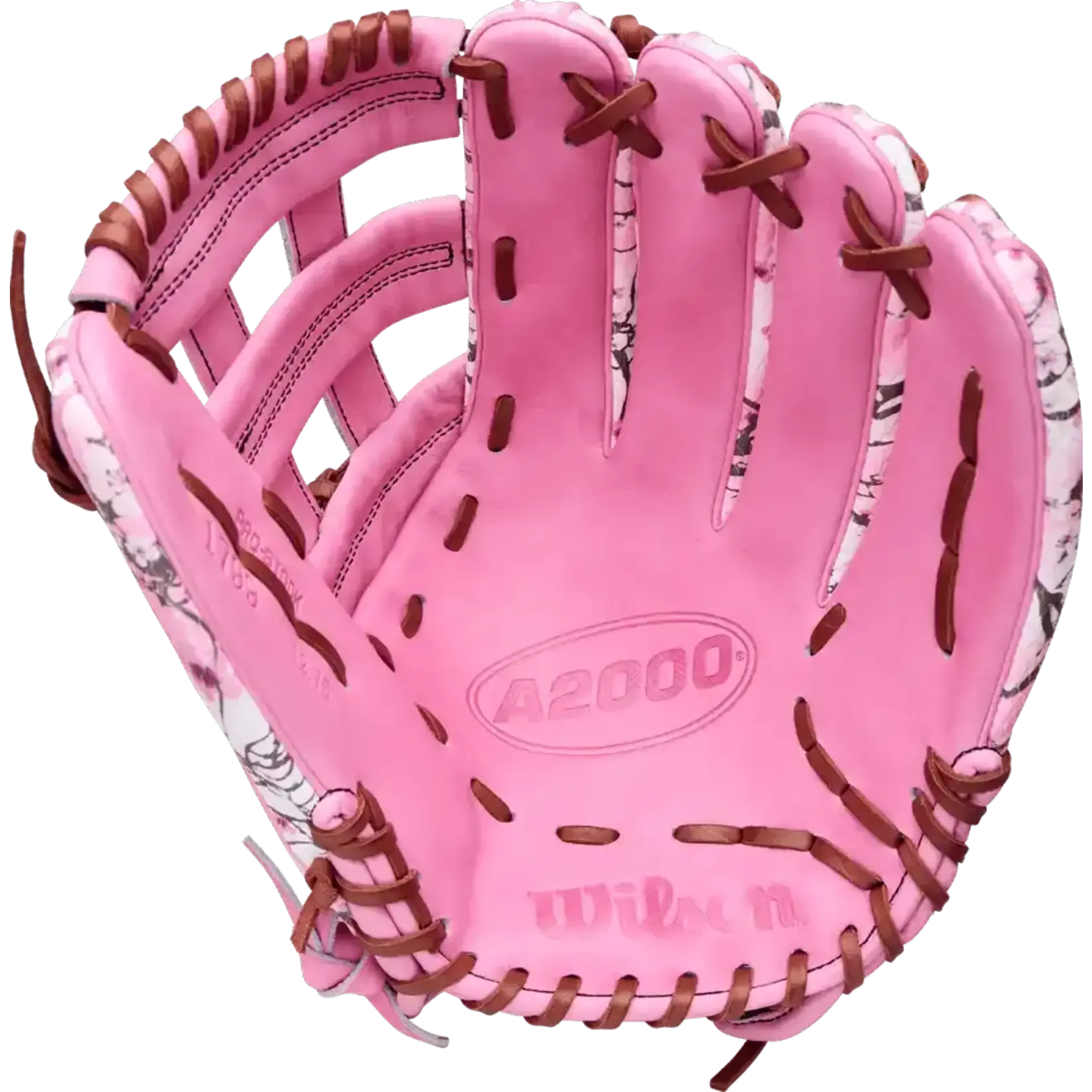 Wilson 2025 August GOTM A2000 1799 12.75" M.J. Melendez Cherry Blossom Outfield Glove