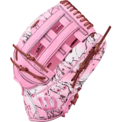 Wilson 2025 August GOTM A2000 1799 12.75" M.J. Melendez Cherry Blossom Outfield Glove