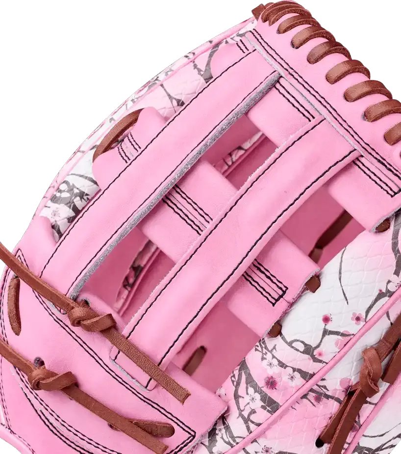 Wilson 2025 August GOTM A2000 1799 12.75" M.J. Melendez Cherry Blossom Outfield Glove