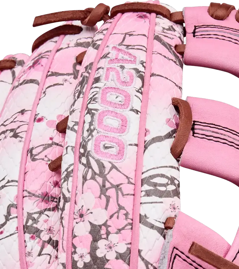 Wilson 2025 August GOTM A2000 1799 12.75" M.J. Melendez Cherry Blossom Outfield Glove