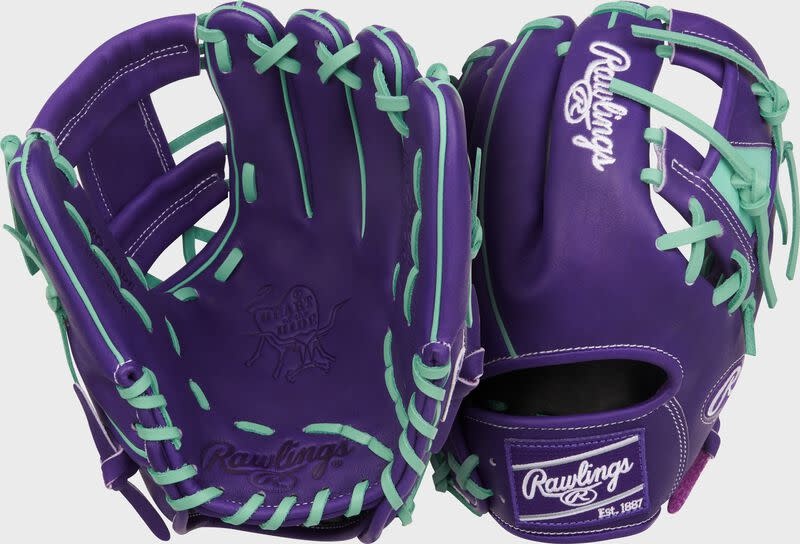Rawlings Heart of the Hide 11.5" Purple Infield Glove
