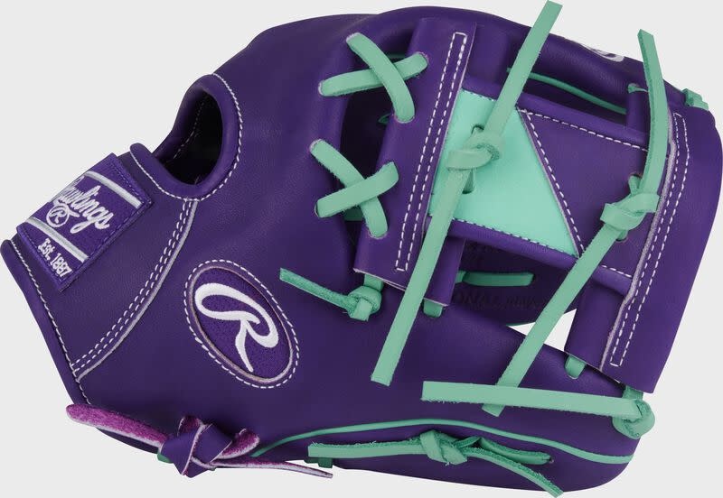 Rawlings Heart of the Hide 11.5" Purple Infield Glove