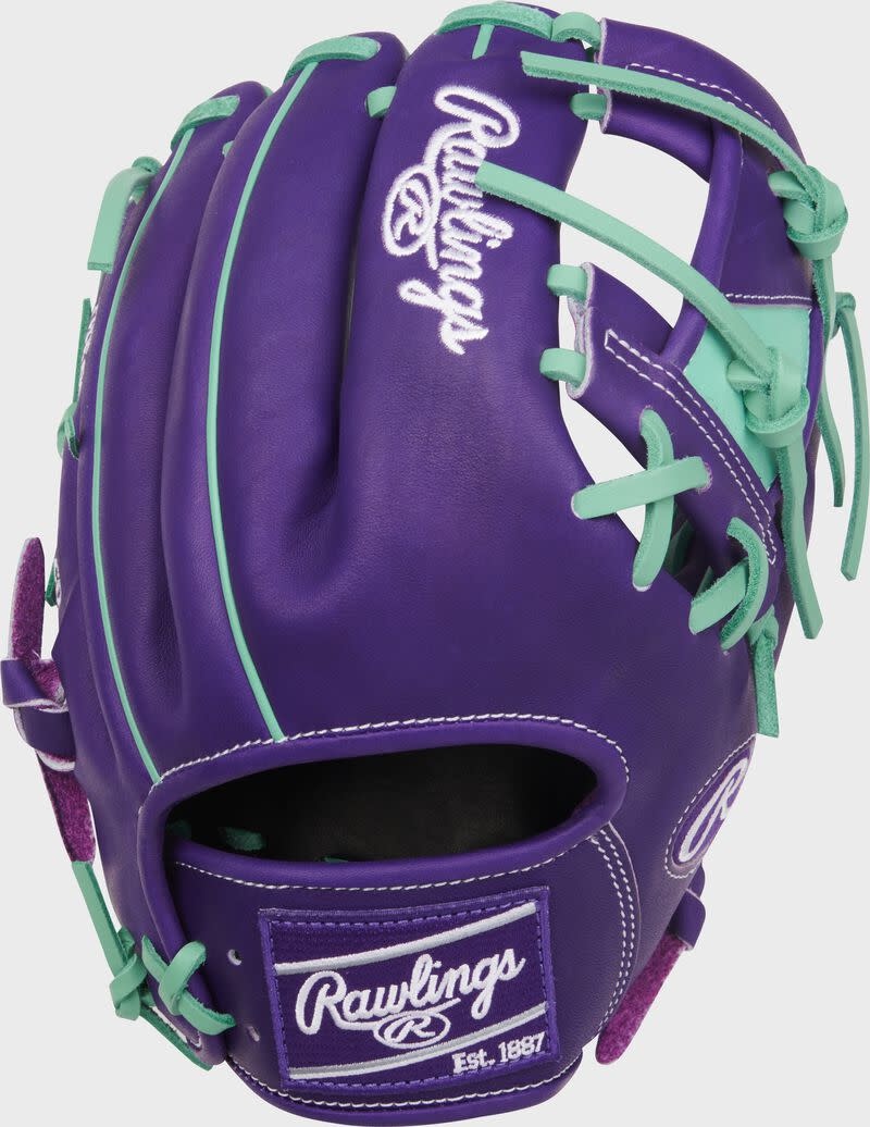 Rawlings Heart of the Hide 11.5" Purple Infield Glove