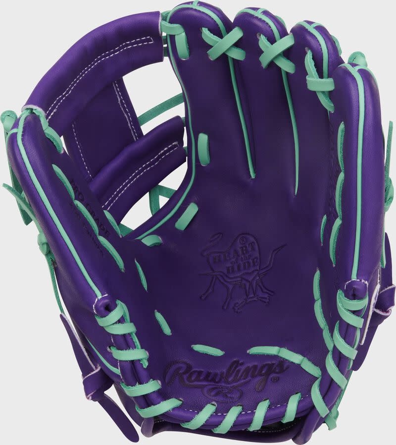 Rawlings Heart of the Hide 11.5" Purple Infield Glove