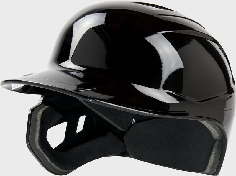 Rawlings Rawlings Mach Single Ear Batting Helmet Black LHB