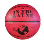In The Layne In The Layne Indoor/Outdoor Red & Black Jr Basketball (sz 5)