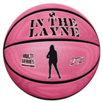 In The Layne In The Layne Indoor/Outdoor Pink & Black Women's Basketball (sz 6)