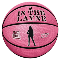 In The Layne In The Layne Indoor/Outdoor Pink & Black Women's Basketball (sz 6)