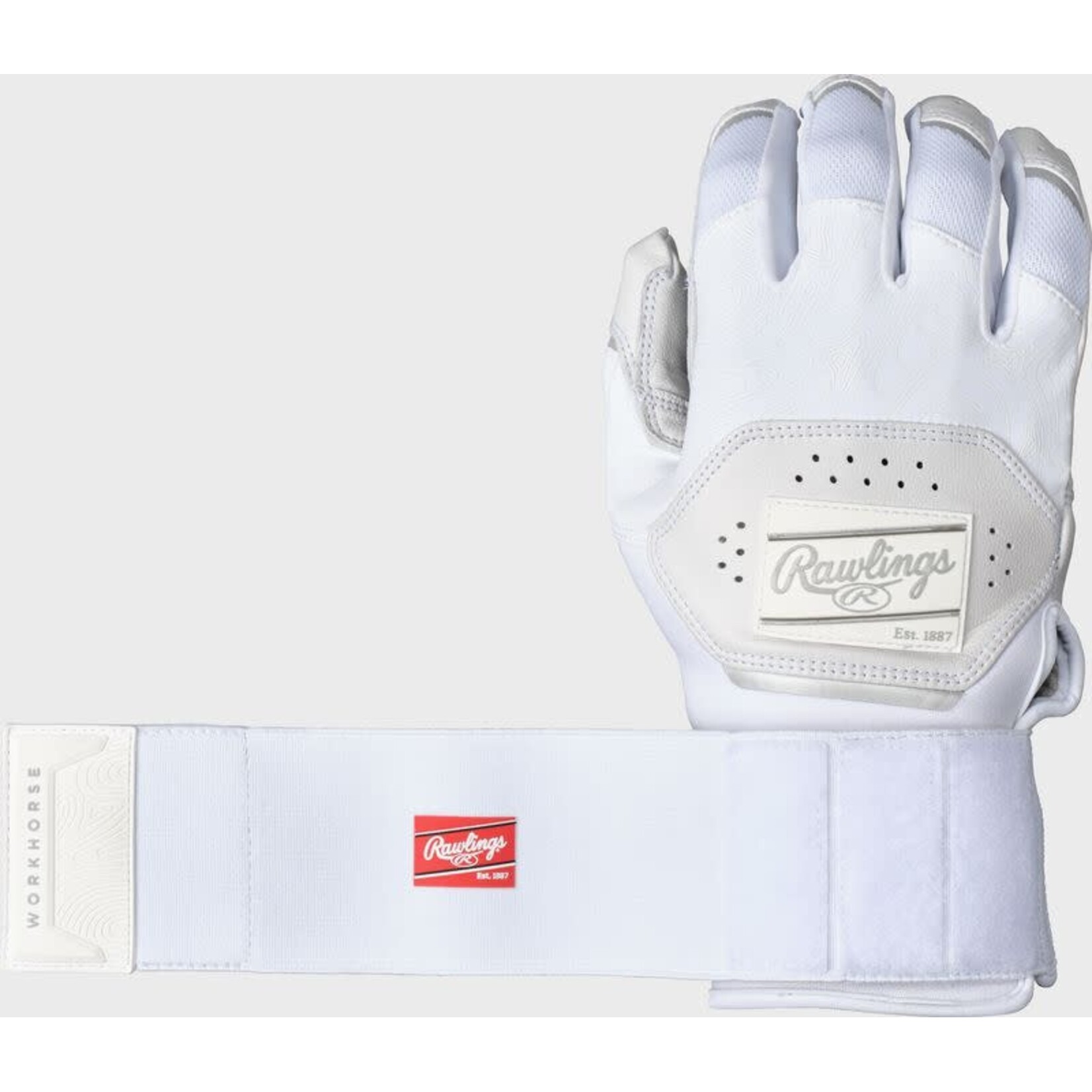 Rawlings Rawlings Workhorse Batting Gloves w/ Compression Strap