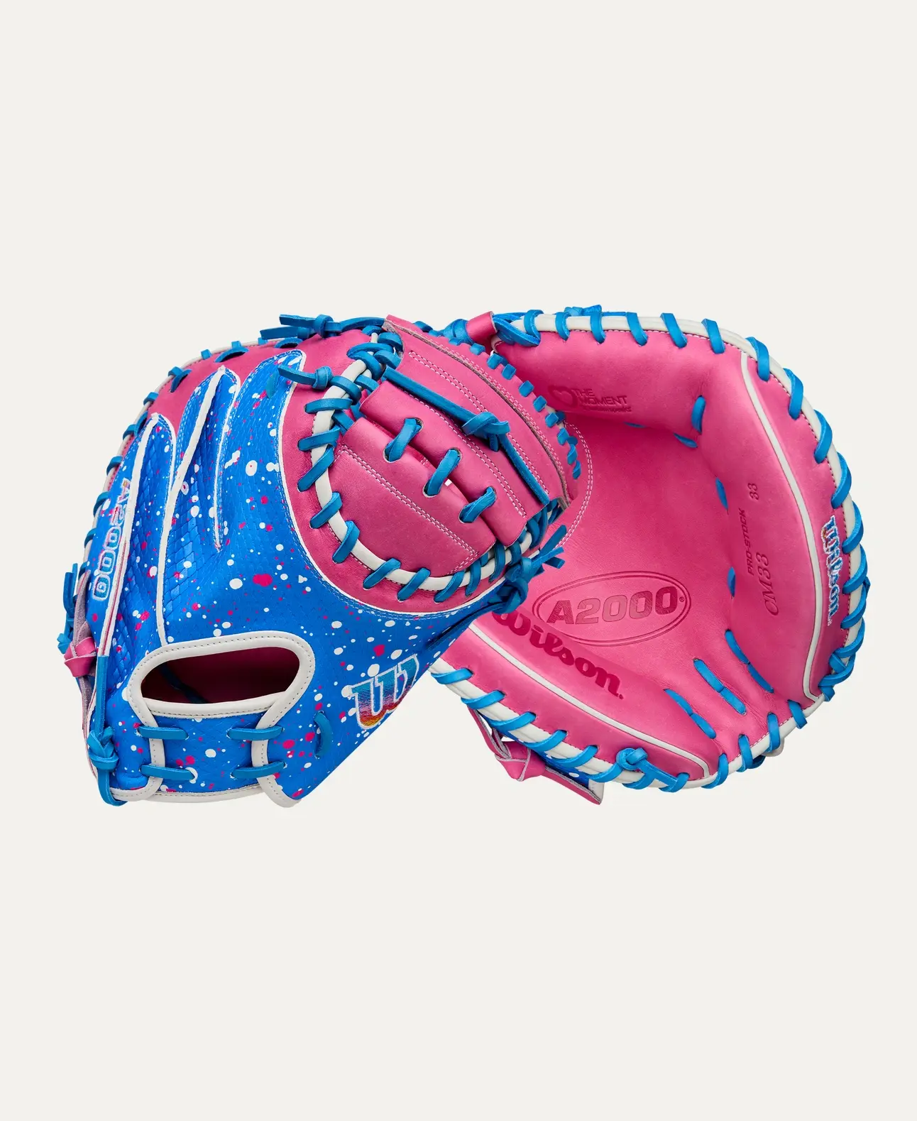 Wilson 2025 Love the Moment A2000 CM33SS 33" Baseball Catcher's Mitt
