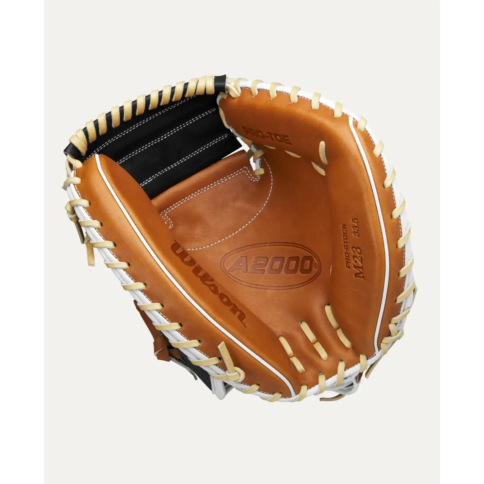 Wilson A2000 M23 Catchers Mitt 33.5 Blk/Blnd/Wht