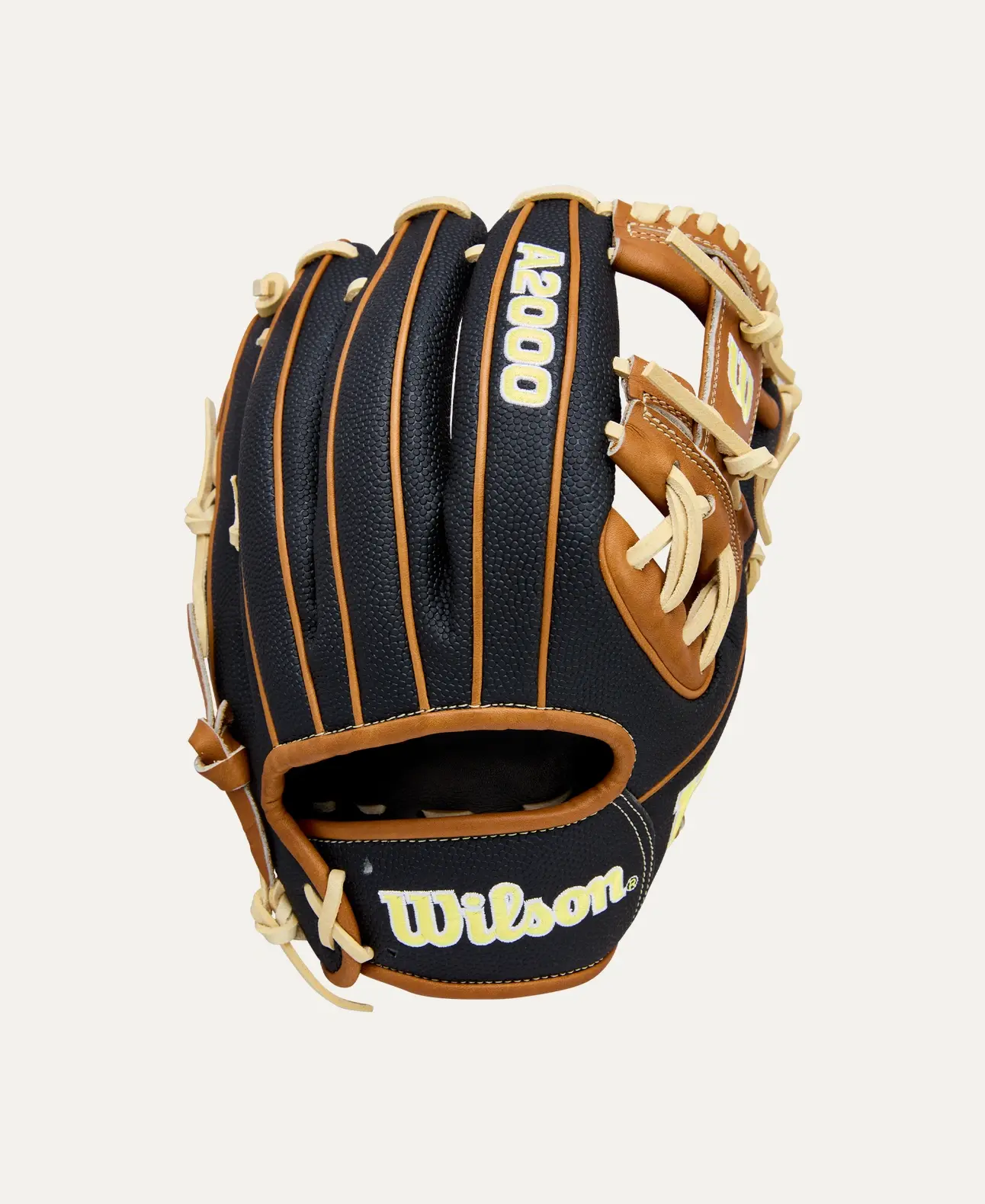 Wilson 2026 A2000 Classics Series 1975SS Black/Saddle Tan 11.75"