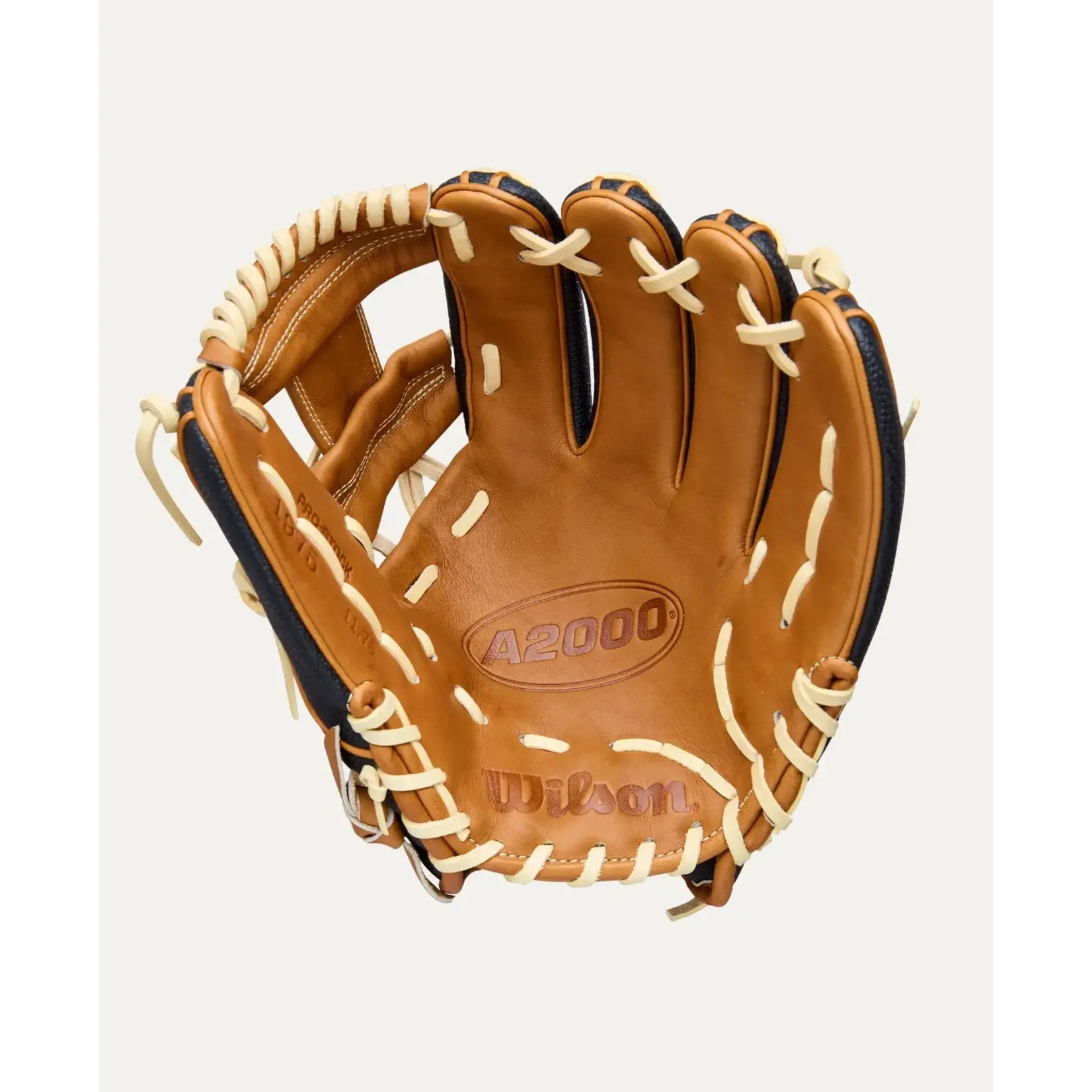 Wilson 2026 A2000 Classics Series 1975SS Black/Saddle Tan 11.75"