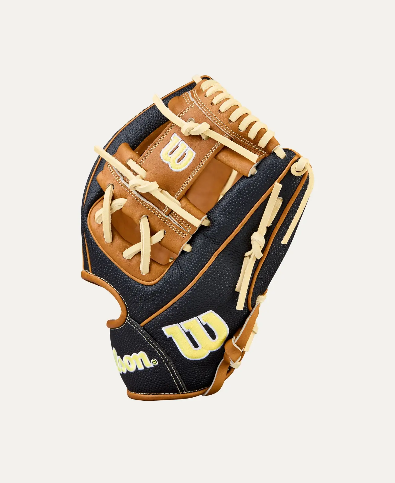 Wilson 2026 A2000 Classics Series 1975SS Black/Saddle Tan 11.75"