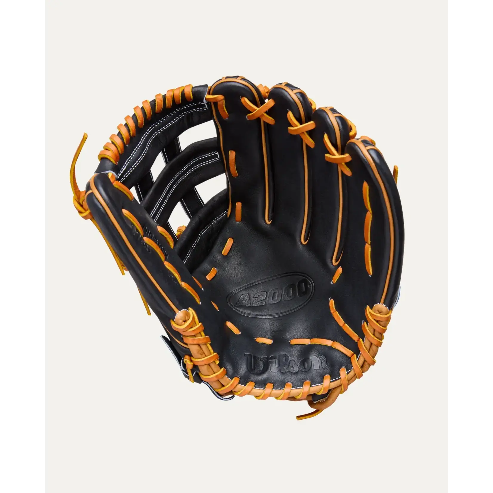 Wilson 2026 A2000 Classics Series 1750 Black/Saddle Tan 12.5" Outfield Glove