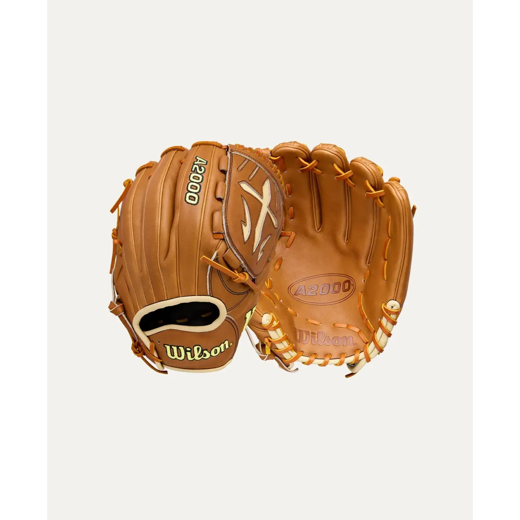 Wilson 2026 A2000 Classics Series B23 Saddle Tan/Blonde 12" Pitcher's Glove