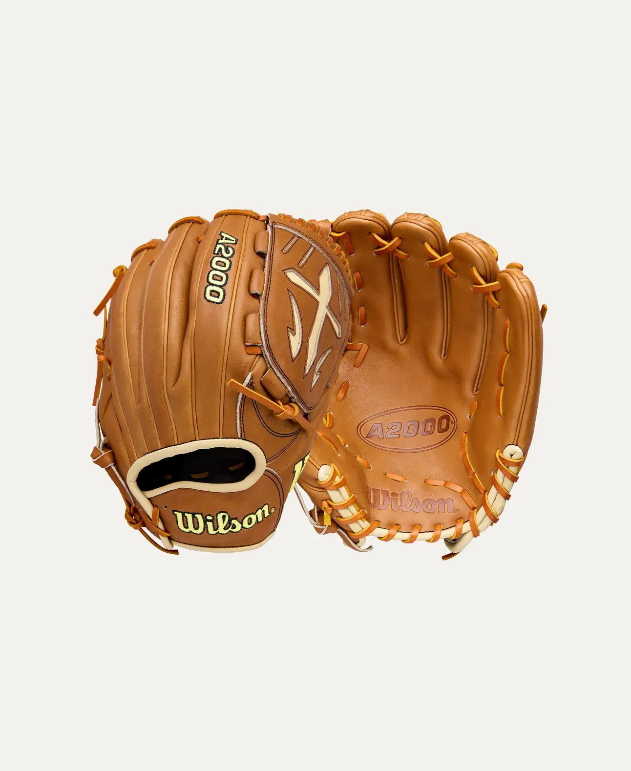 Wilson 2026 A2000 Classics Series B23 Saddle Tan/Blonde 12" Pitcher's Glove