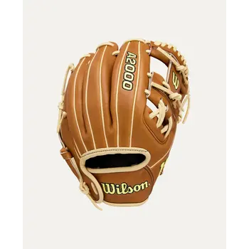 Wilson 2026 A2000 Classics Series DP15 Saddle Tan/Blonde 11.5" Infield Glove