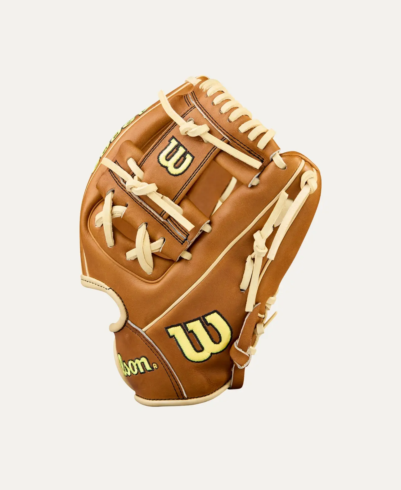 Wilson 2026 A2000 Classics Series DP15 Saddle Tan/Blonde 11.5" Infield Glove