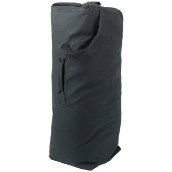 Champion Heavy-Duty Black Army Duffel Bag 41" x 24"