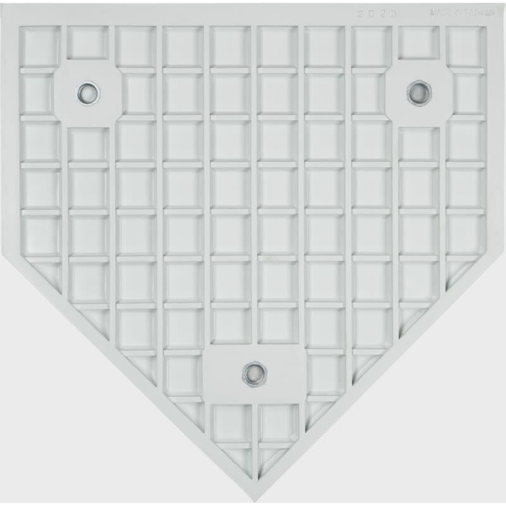 Rawlings Waffle Bottom Throw Down Home Plate with Spikes