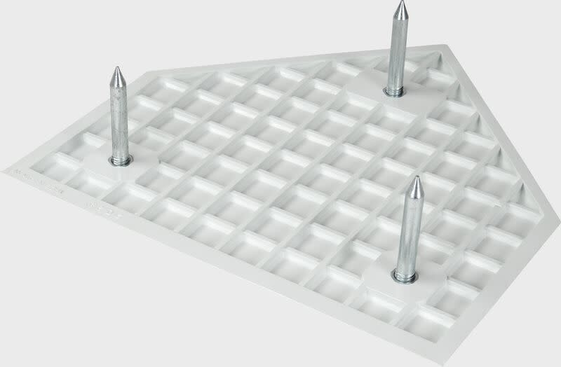 Rawlings Waffle Bottom Throw Down Home Plate with Spikes