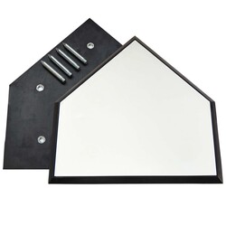 Rawlings Spiked Home Plate, White