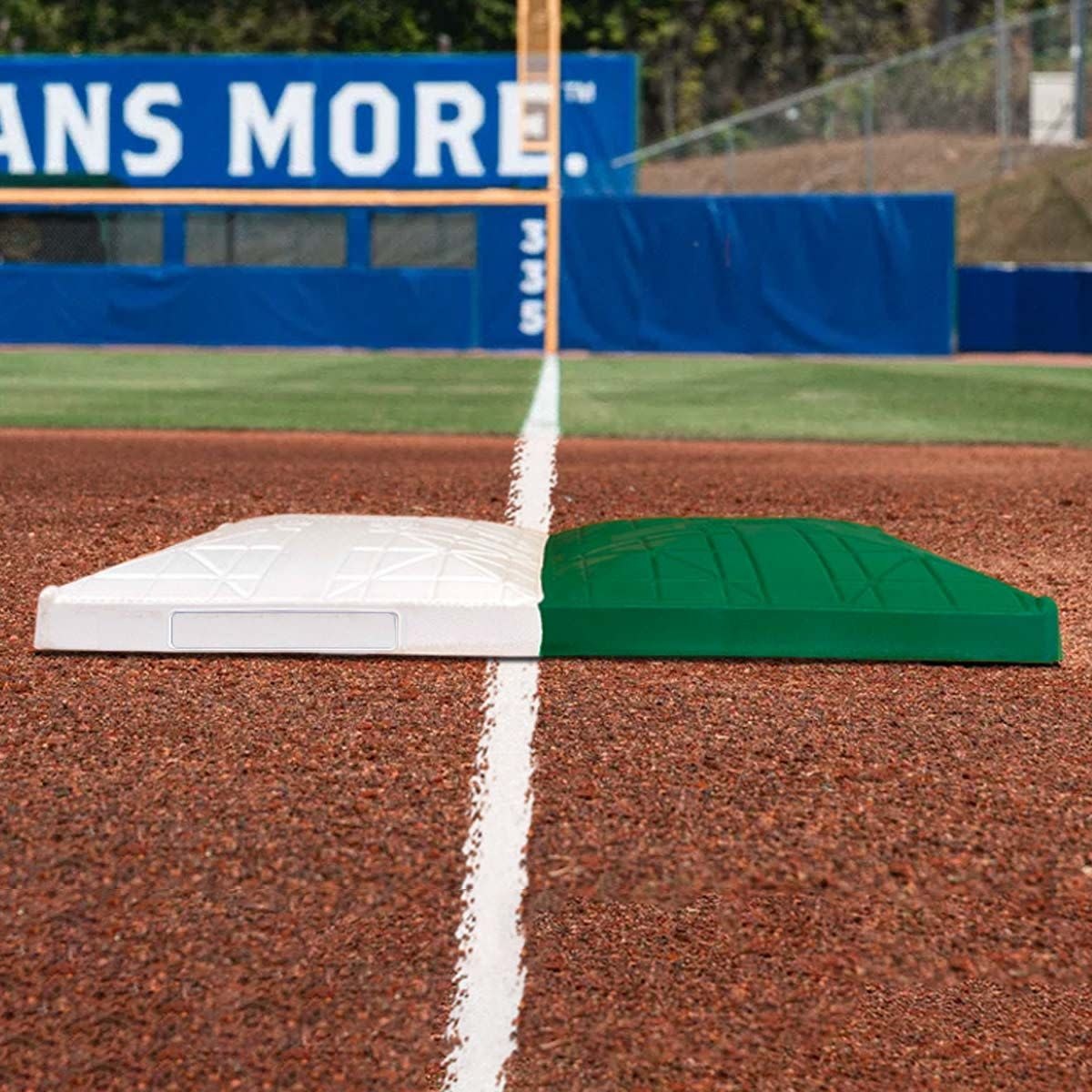 Rawlings Jack Corbett Hollywood Double First Base, Green/White