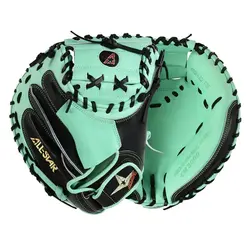 All-Star All Star Pro Elite Catchers Mitt Limited Edition Black/Mint 34 Inch