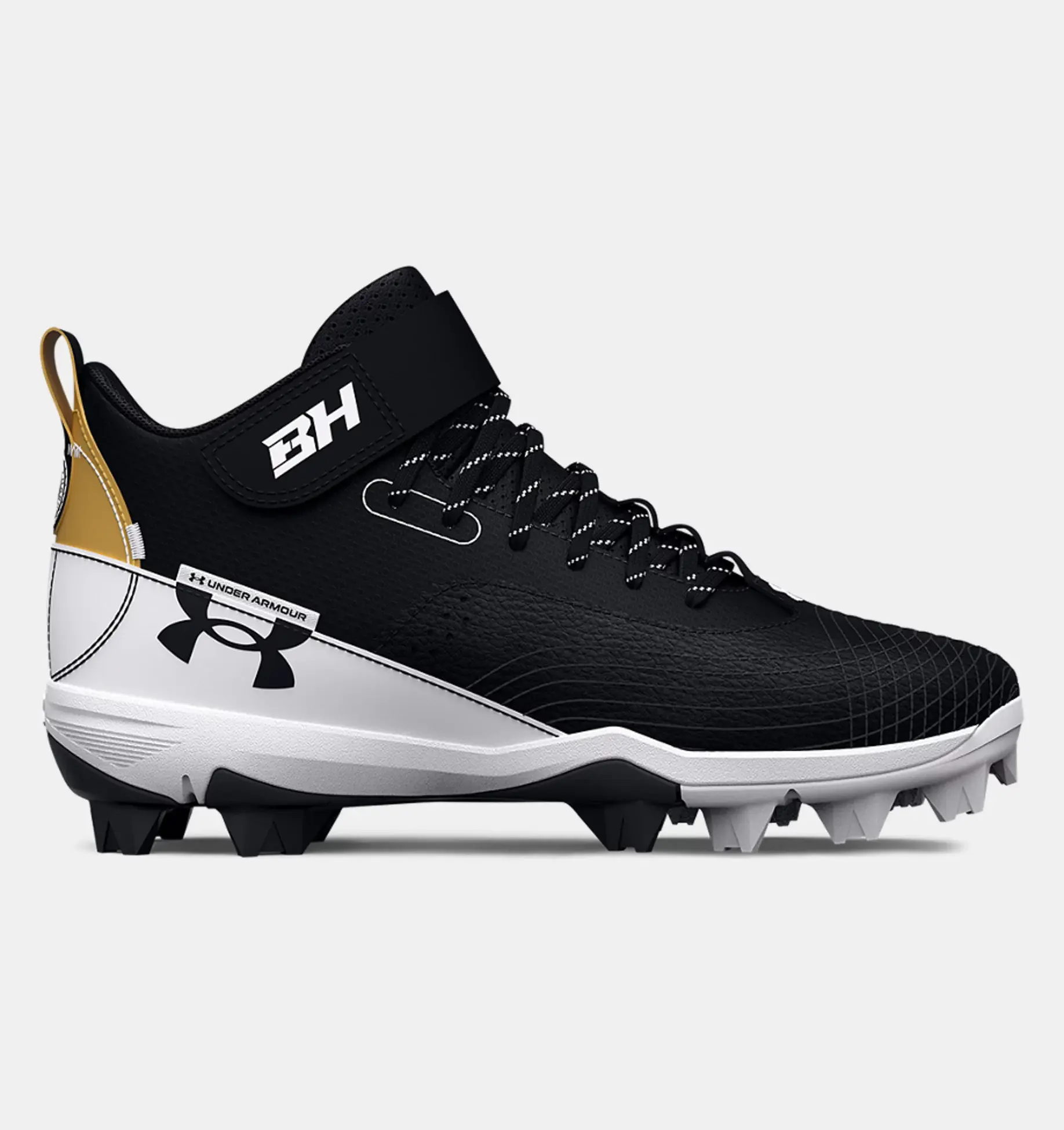 Under Armour (SALE) Boys' UA Harper 7 Mid RM Jr. Baseball Cleats