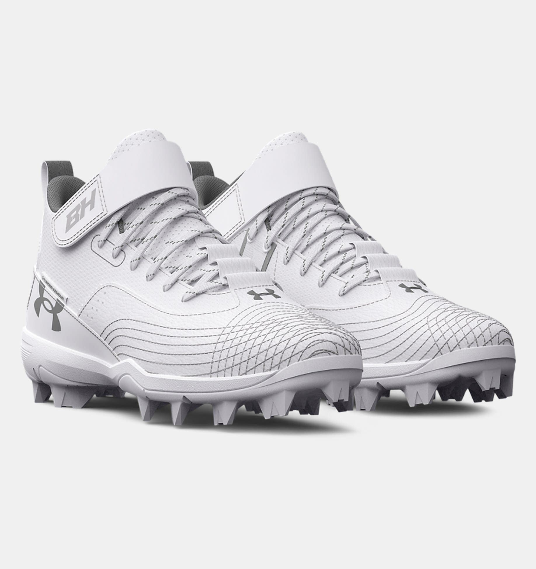 Under Armour (SALE) Boys' UA Harper 7 Mid RM Jr. Baseball Cleats