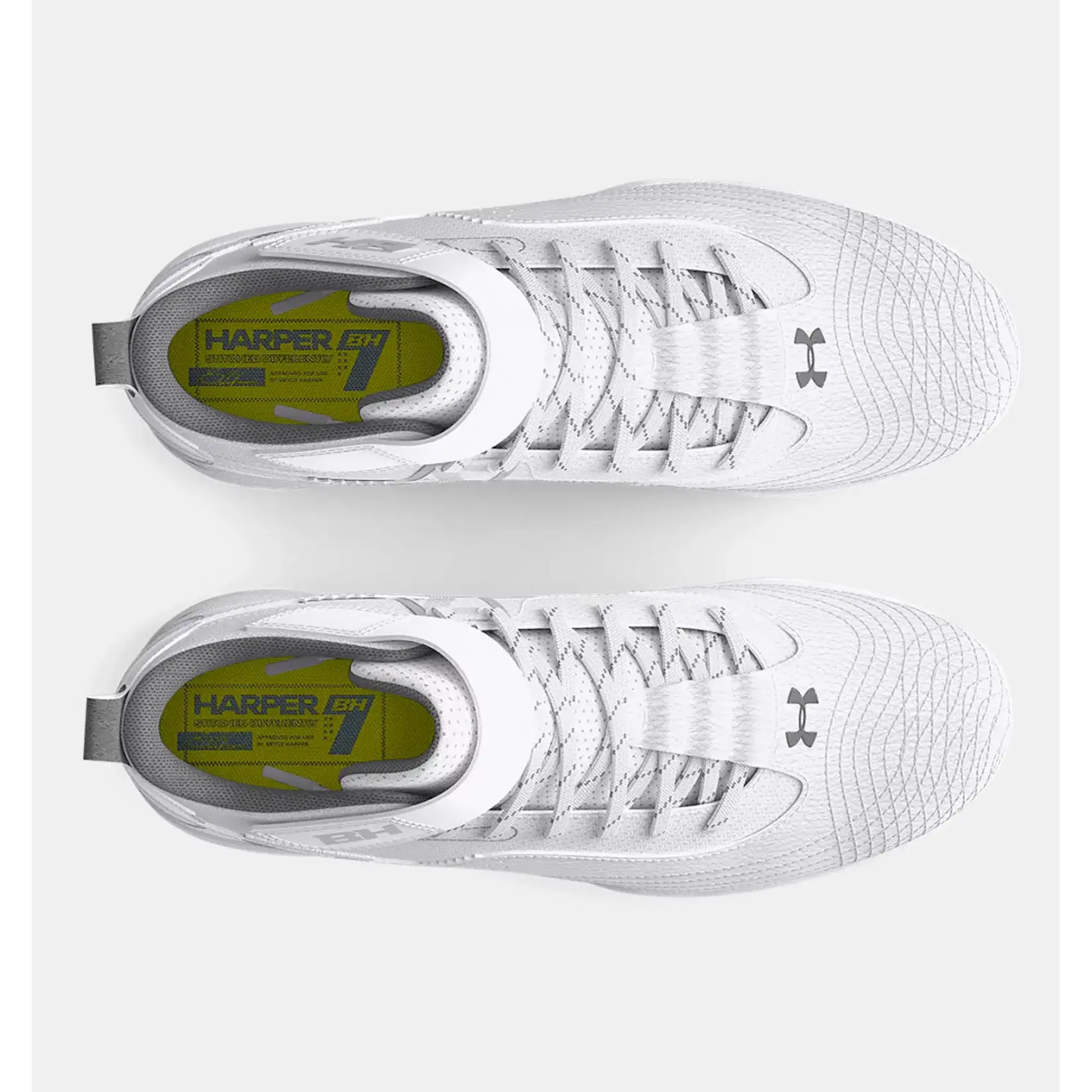 Under Armour (SALE) Boys' UA Harper 7 Mid RM Jr. Baseball Cleats