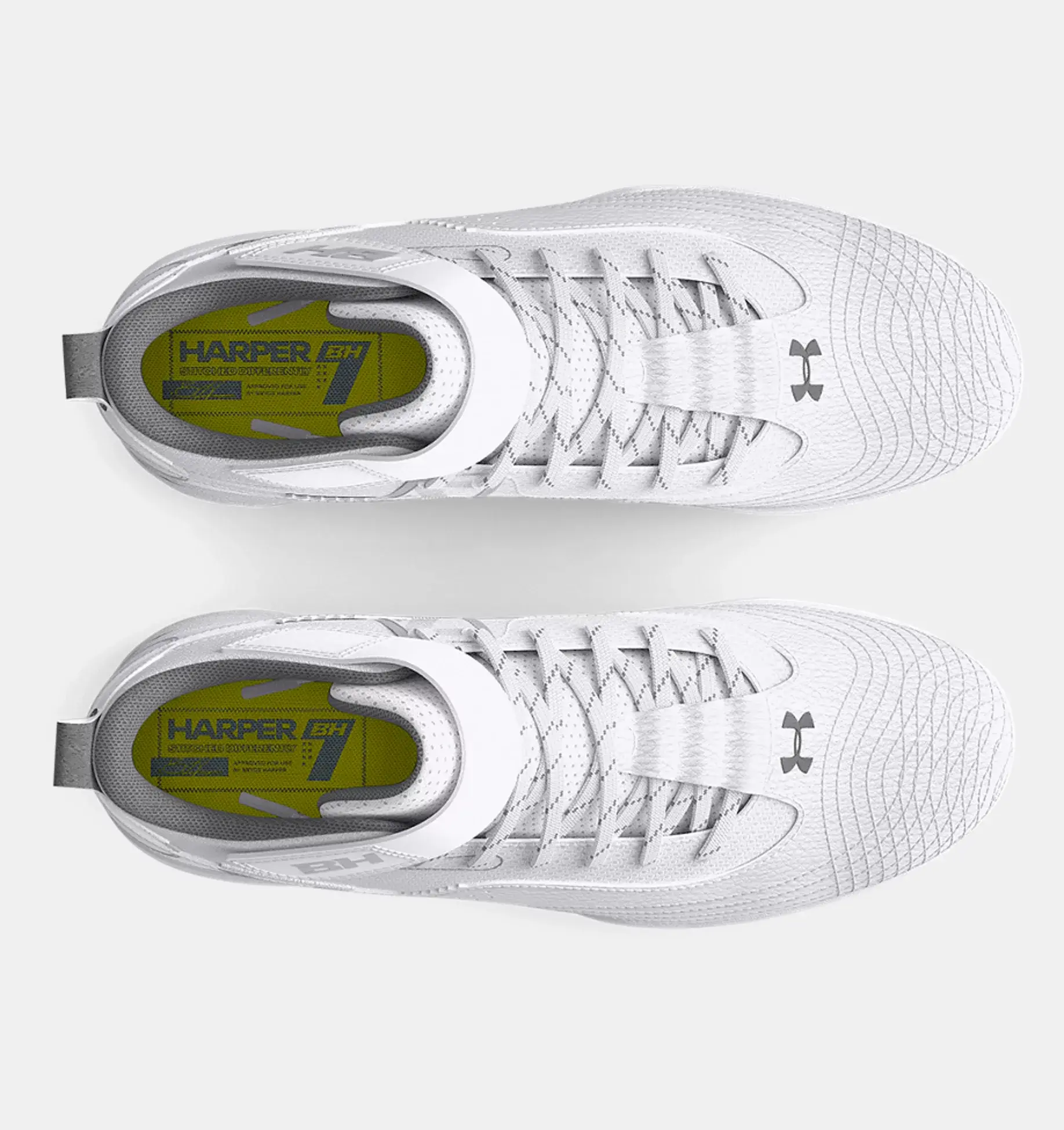 Under Armour (SALE) Boys' UA Harper 7 Mid RM Jr. Baseball Cleats