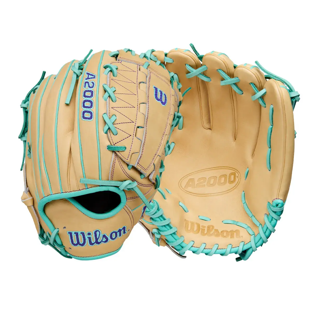 Wilson 2026 Spring A2000 DH12  12" Blonde/Seafoam Green