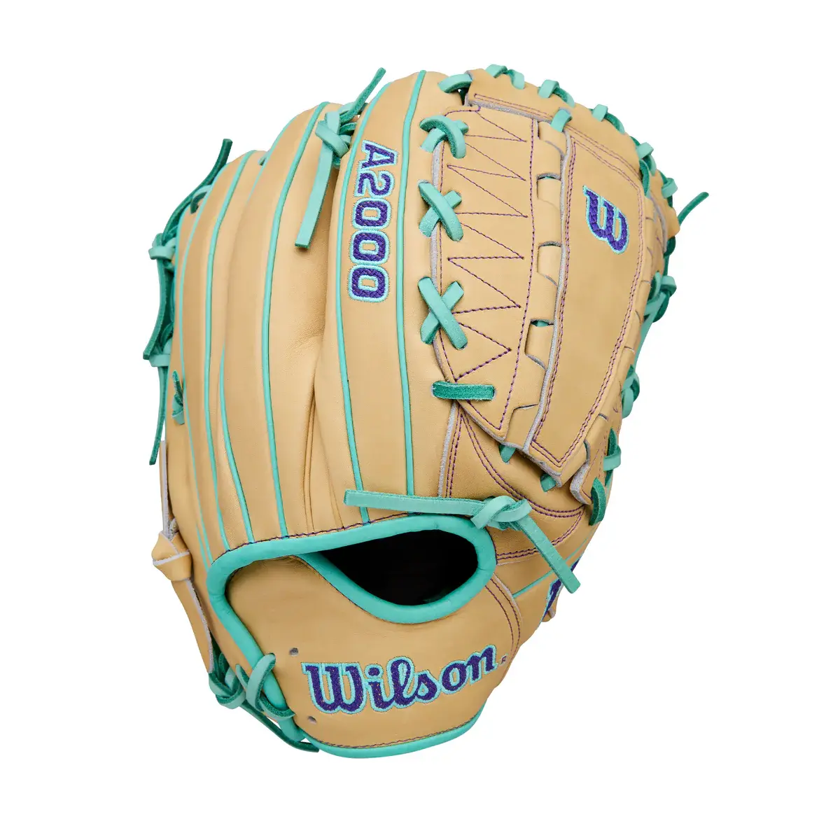 Wilson 2026 Spring A2000 DH12  12" Blonde/Seafoam Green