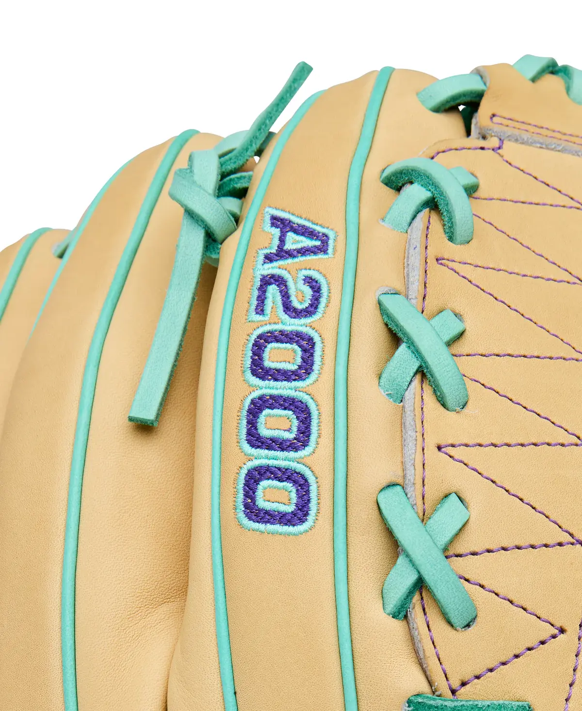 Wilson 2026 Spring A2000 DH12  12" Blonde/Seafoam Green