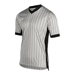 Smitty Smitty Elite 3" Side Panel Grey Pin-Stripe V-Neck