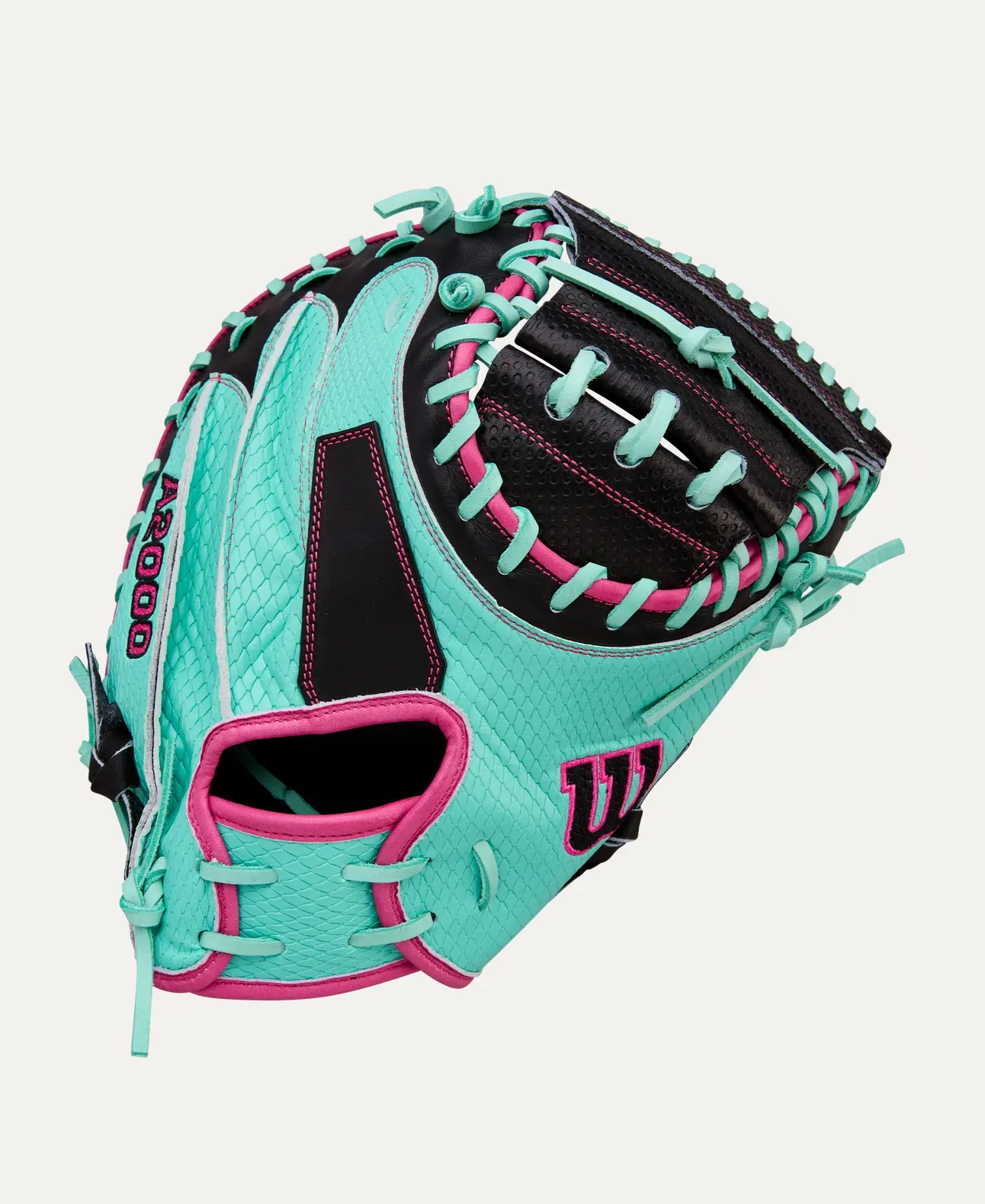 Wilson 2026 Spring A2000 M23SS Seafoam /Black 33.5"