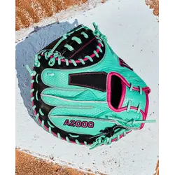 Wilson 2026 Spring A2000 M23SS Seafoam /Black 33.5"