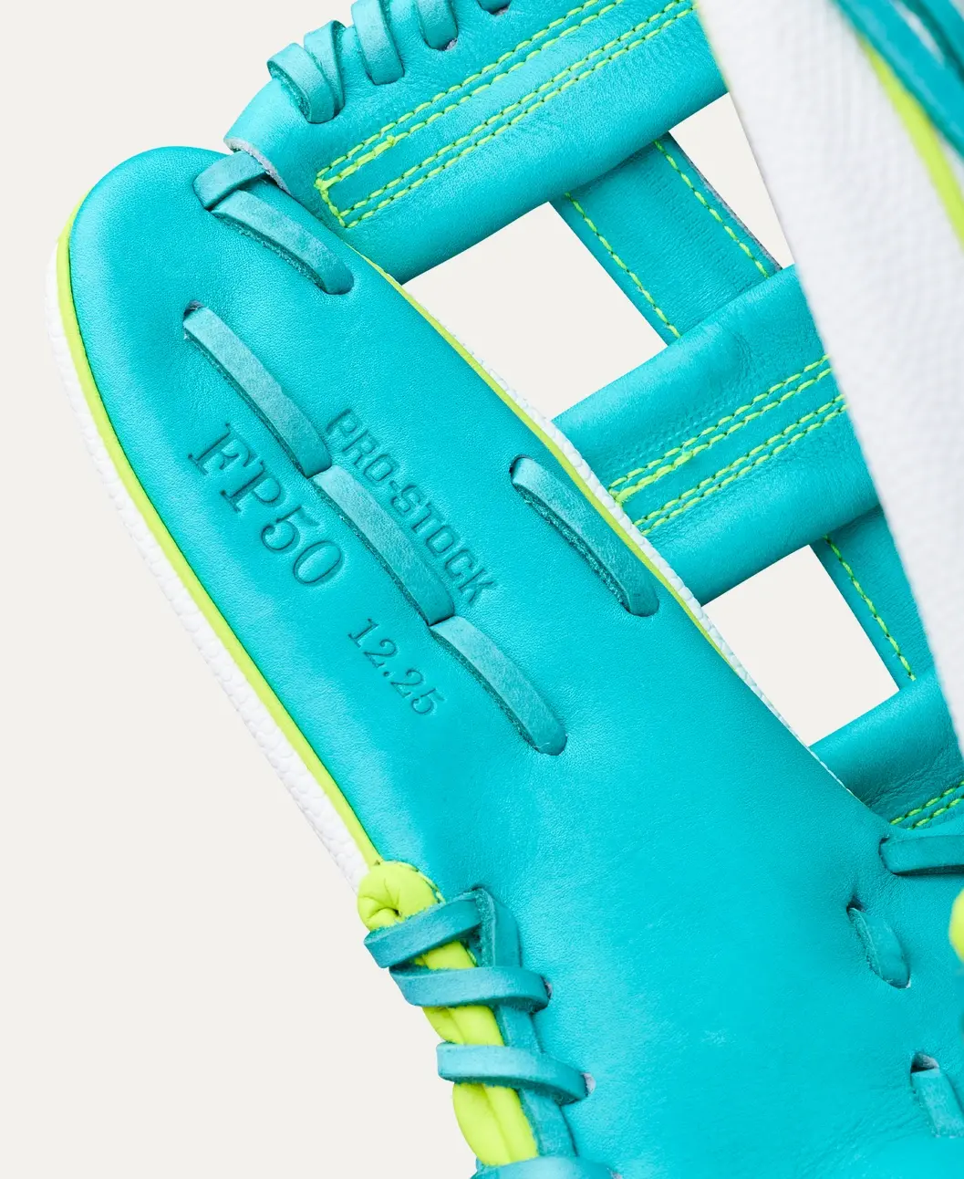 Wilson 2026 Spring A2000FP FP50 White/Teal/Optic Yellow 12.25" RHT