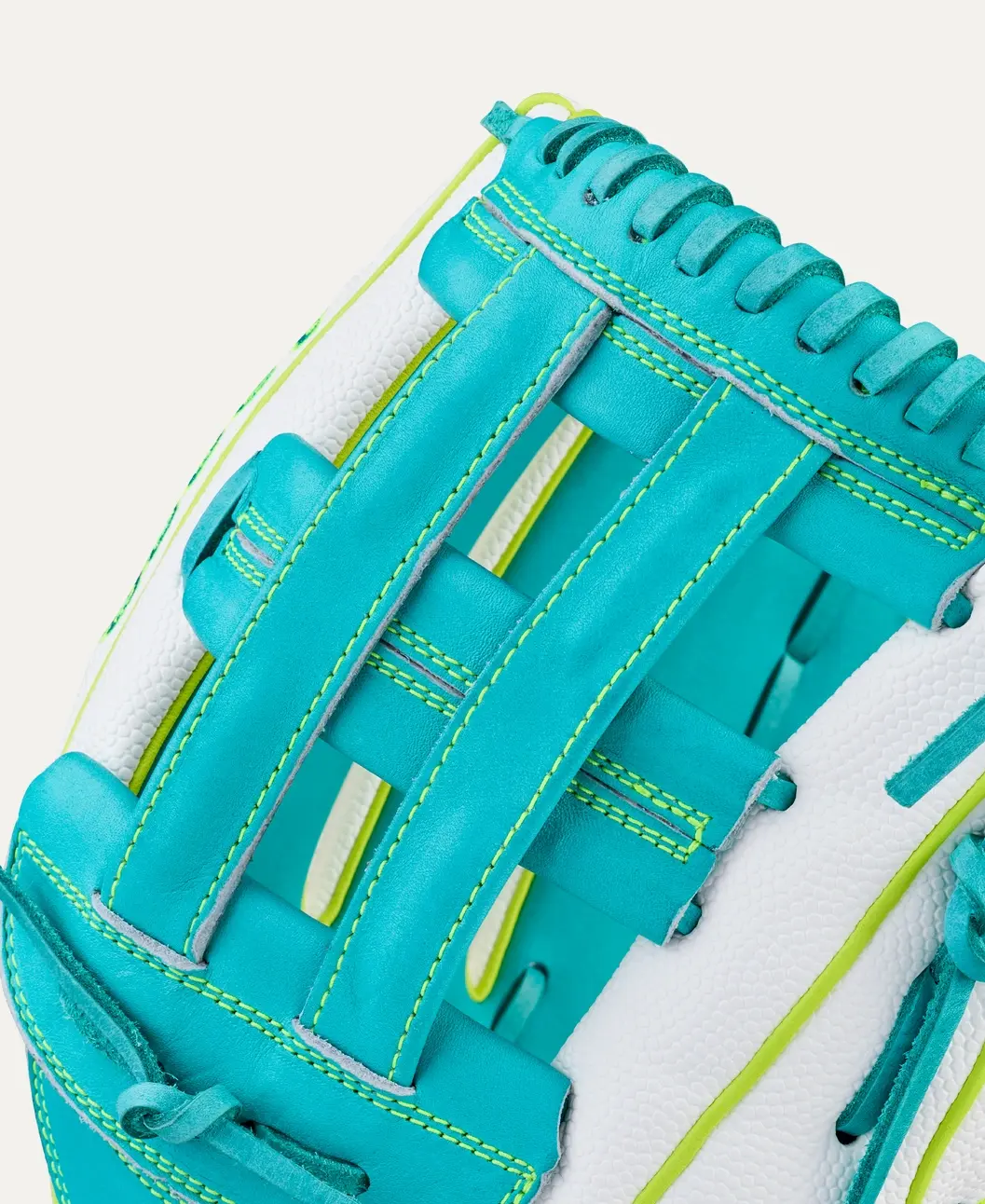 Wilson 2026 Spring A2000FP FP50 White/Teal/Optic Yellow 12.25" RHT