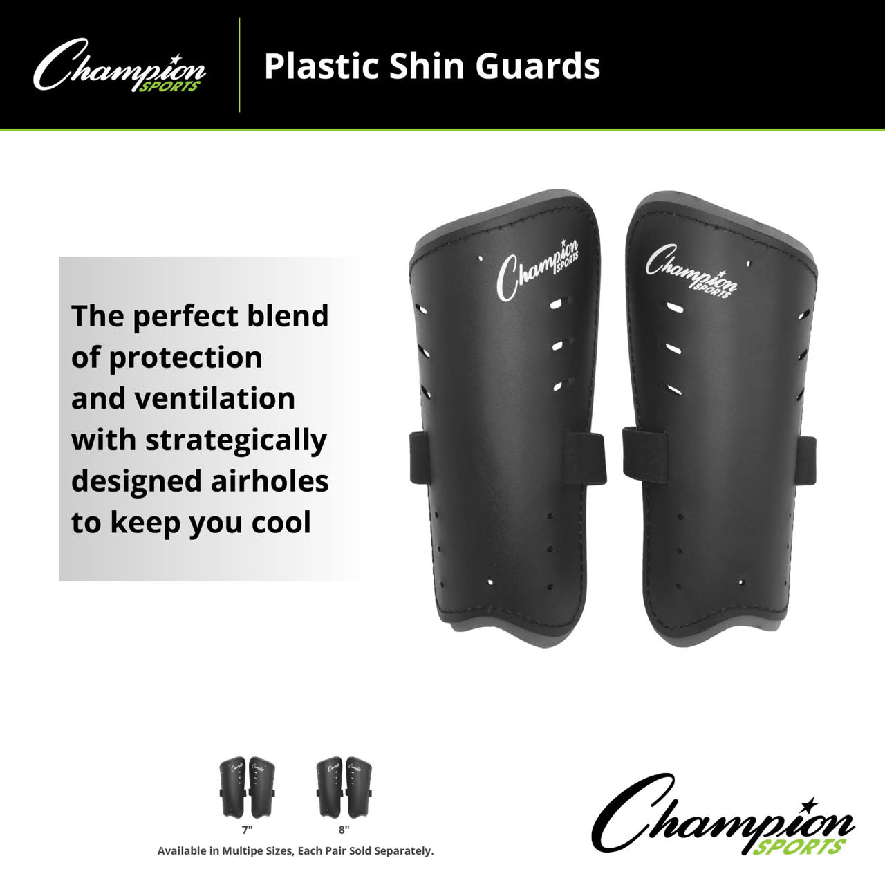 Champion Molded Shin Guards