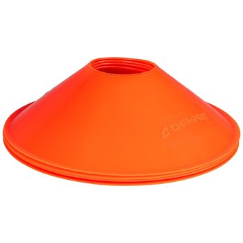 Adams Marker Discs / Saucer Cones - Set of 4  - Orange