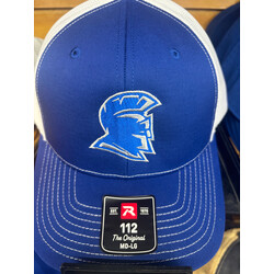 Richardson Richardson 112 Trucker Campbell Hat with Mascot - roy/white