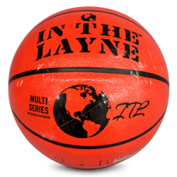 In The Layne In The LayneMulti Series Indoor/Outdoor Game Ball Official Size Orange & Black