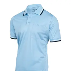 Smitty Smitty Body Flex Umpire Shirt Powder Blue/Navy